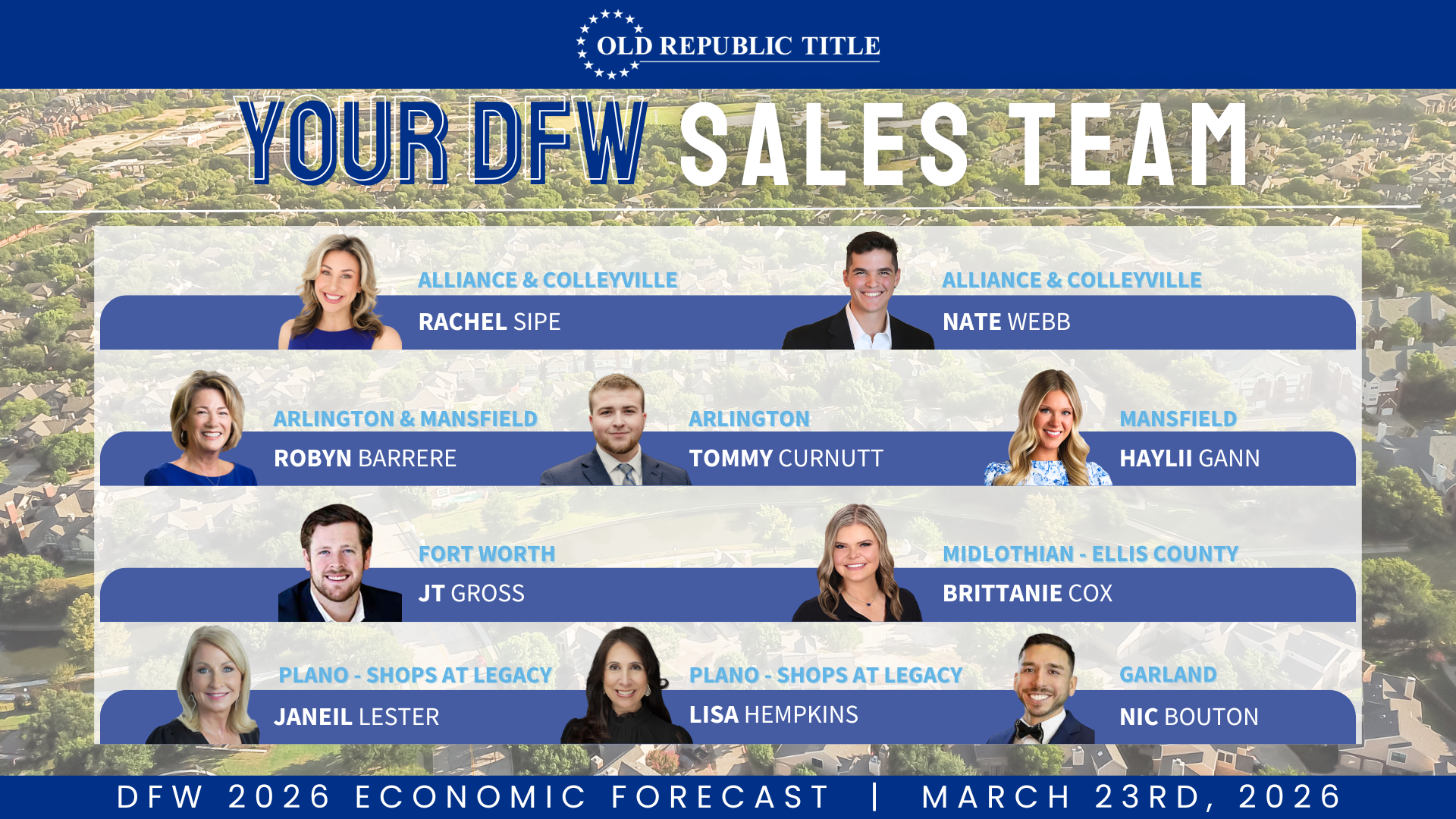 DFW Sales Team