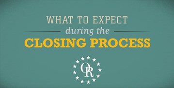 ORT logo with text "What to Expect during the Closing Process."
