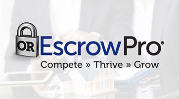 an image of the Title EscrowPro and subtitle Compete, Thrive and Grow 